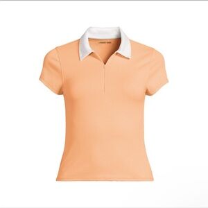 Lands End Women’s SunShade UPF50 Rash Guard Short Sleeve Top | Small | NWOT
